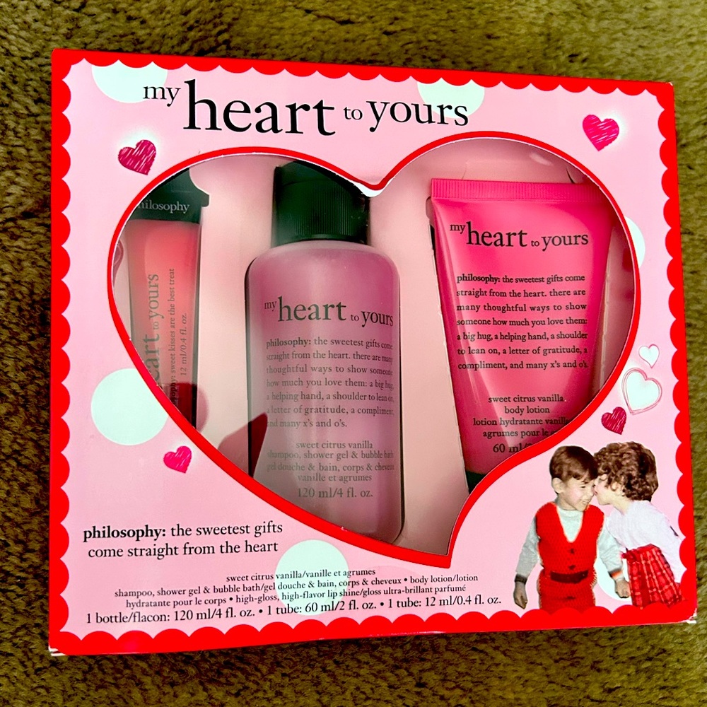Philosophy ‘my heart to yours’ set